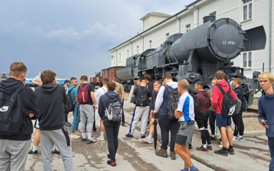 Strojniki v muzeju vojaške zgodovine v Pivki