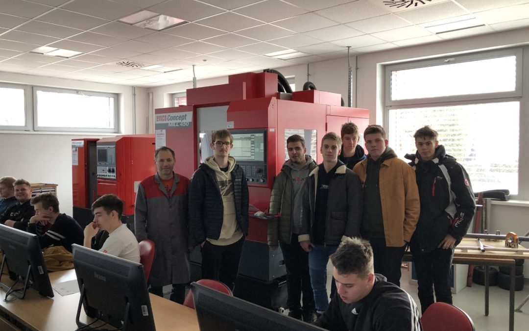 CNC CAD na tečaju CNC+3D za tuje dijake 2022