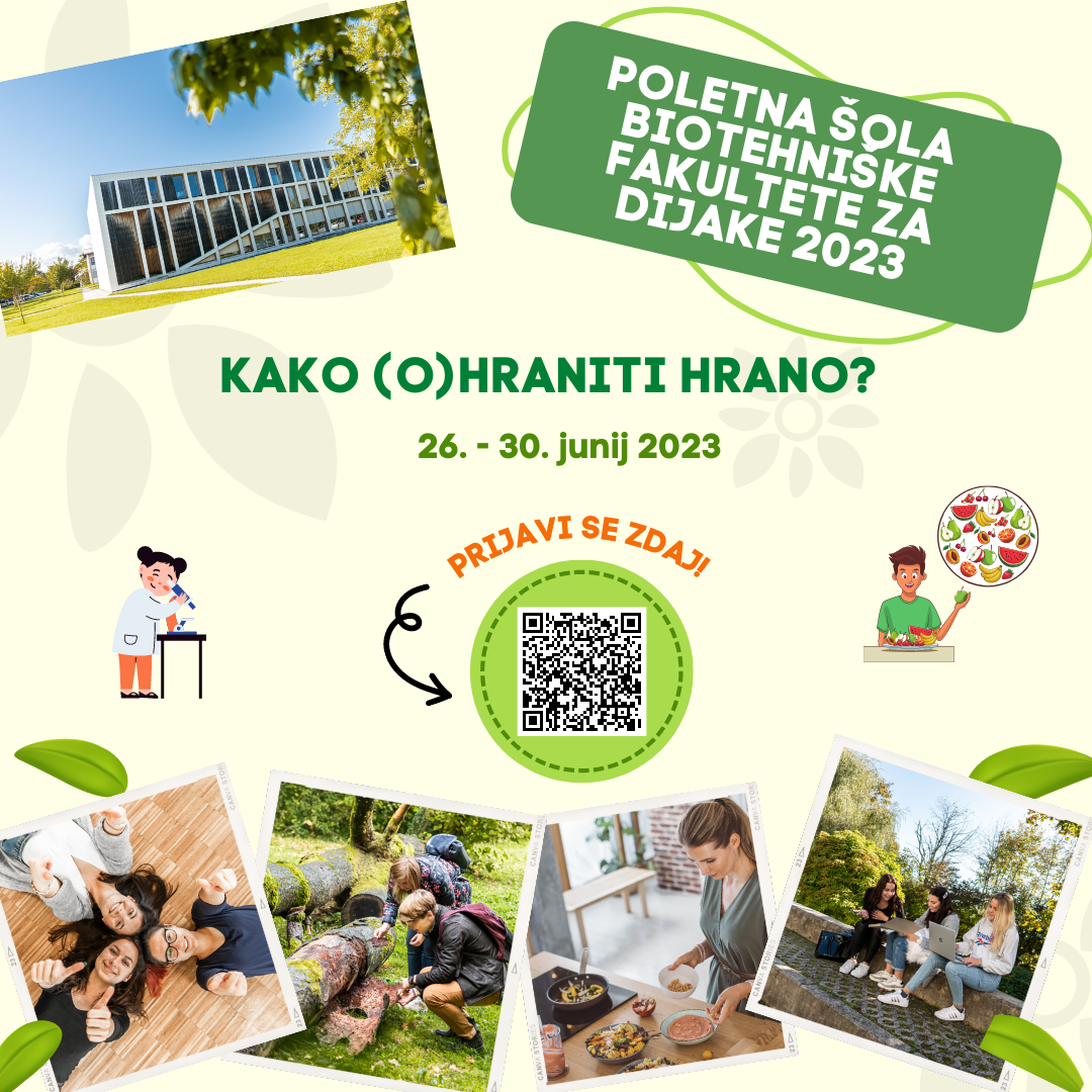 poletna šola biotehniške fakultete 2023